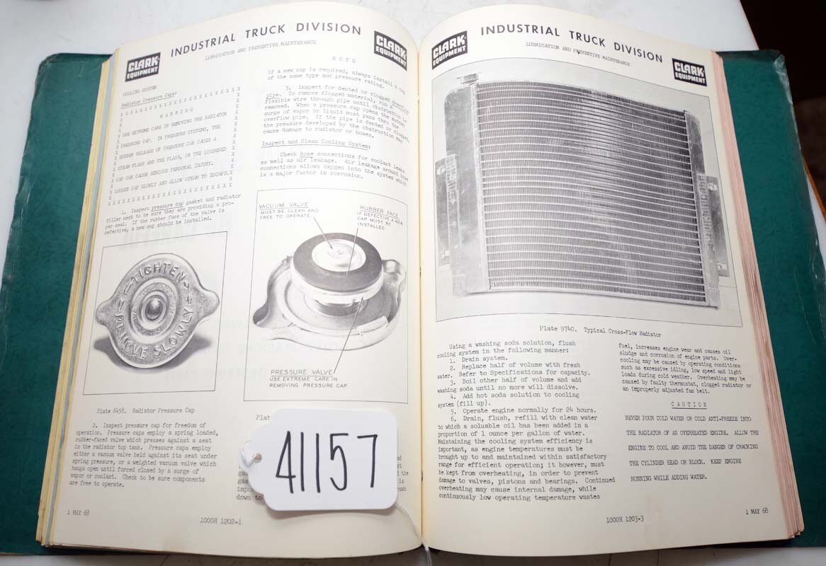 Clark c500-355 c500-y355 c500-h355 c500-hy355 operators manual (41157)