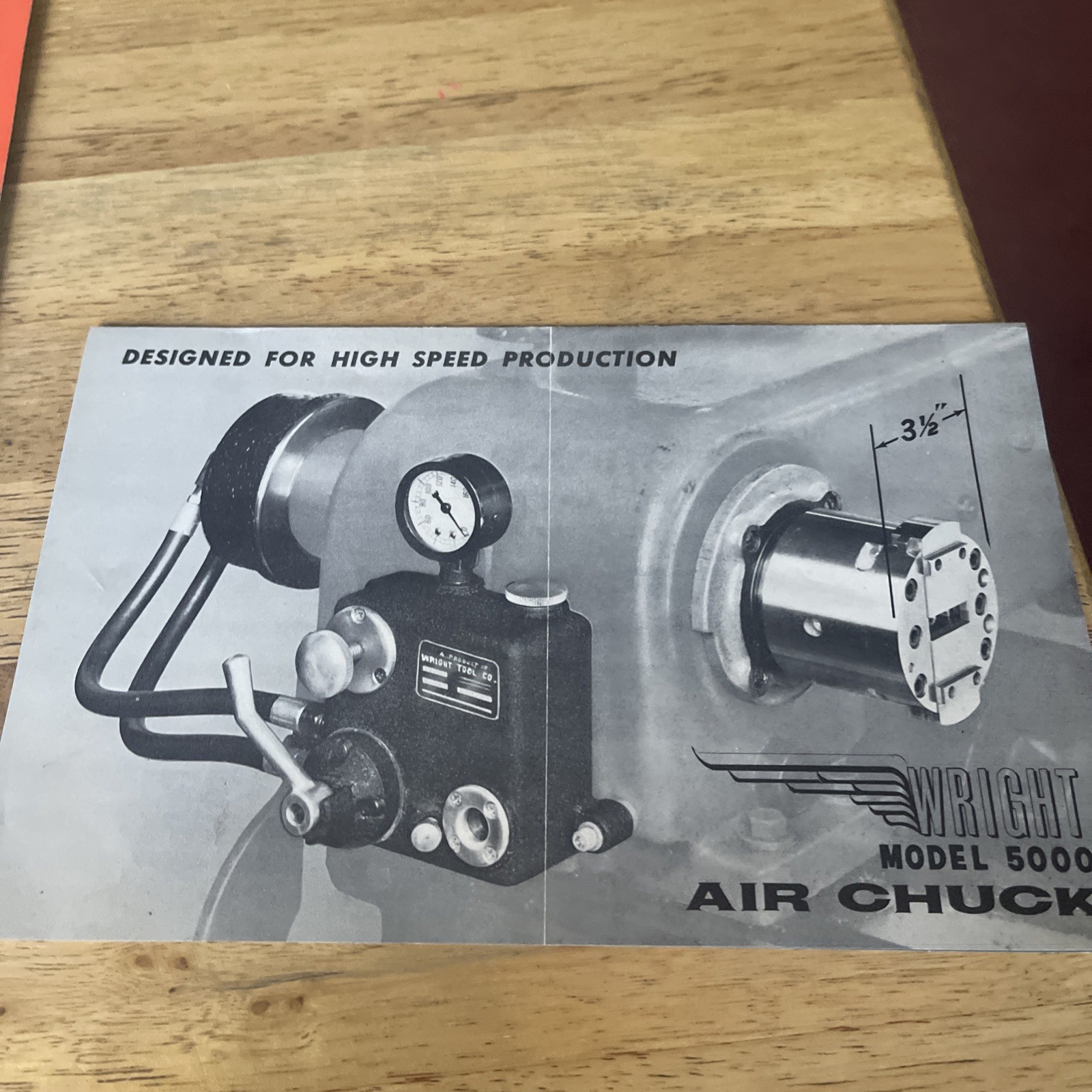 Horton Chuck Catalog/Jergen’s Chuck Catalog/Wright Air Chuck Brochure-3 pcs