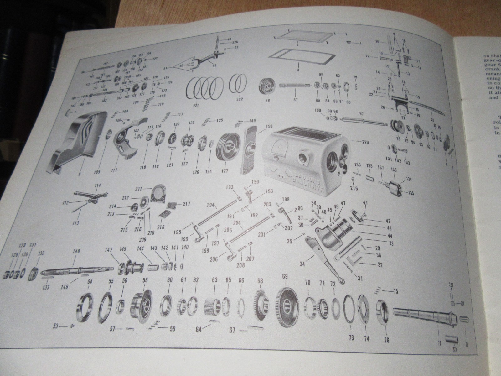 LEBLOND REGAL Dual Drive Metal Lathe Illustrated Instruction Manual Original