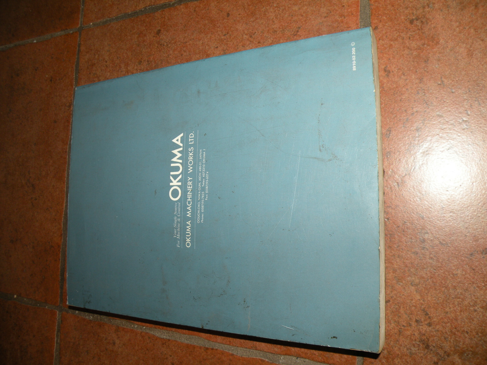 Okuma OSP5020M MC-V / MC-H Series Machining Centers Operation Manual 3354-E