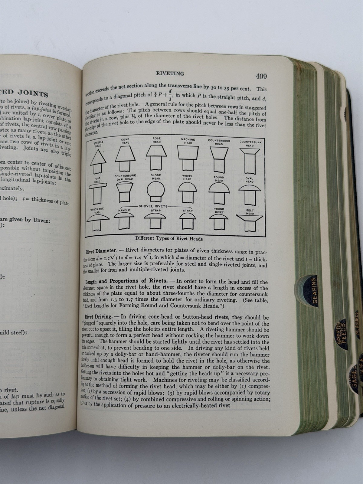 Machinery’s Handbook 10th Edition 1ST Printing 1939 Oberg Jones industrial VTG