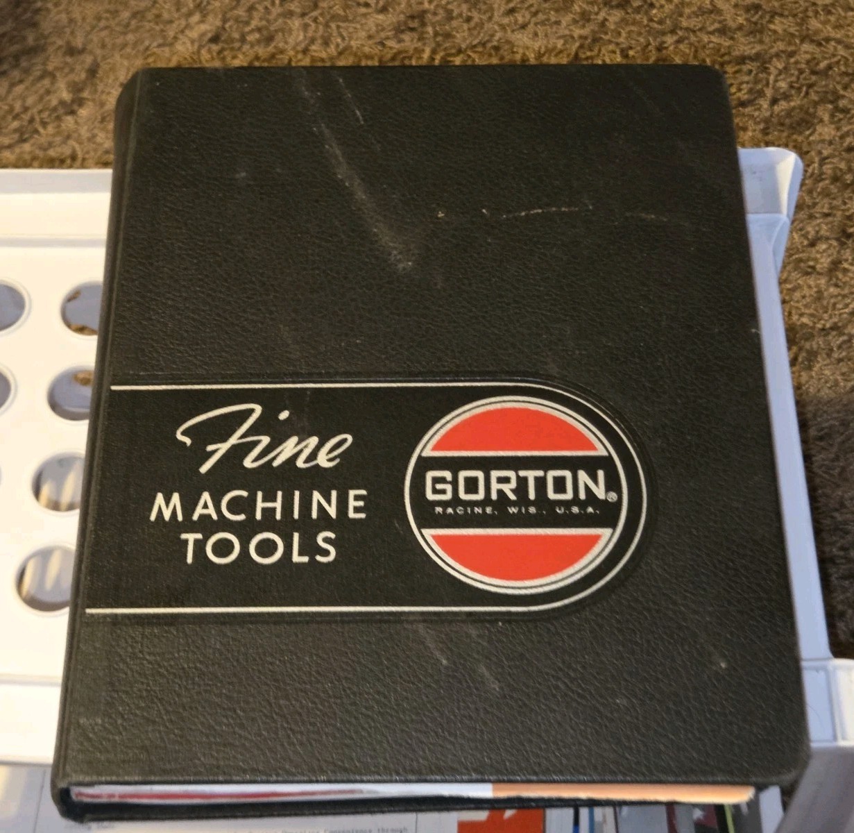 VTG Gorton Fine Machine Tools Sales Catalog Binder Book Brochure Lot MACHINIST