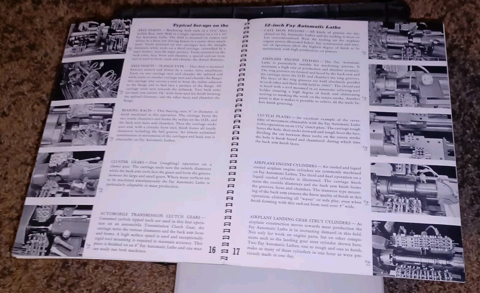 1930s Jones & Lamson Machine Co. 12″ Fay Lathe Catalog Book MACHINIST TOOL J&L