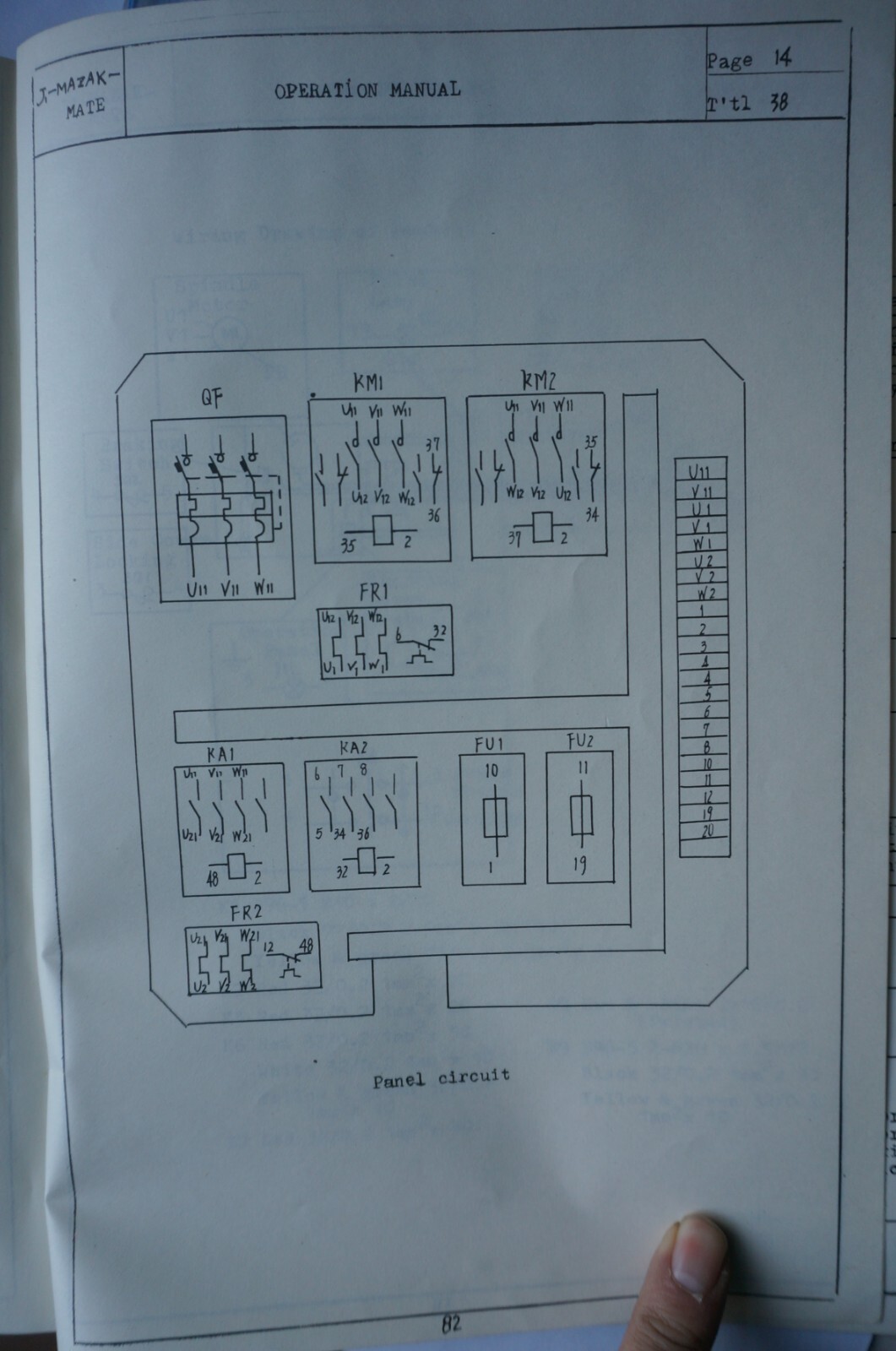 Copy of ACRATURN J1MT360 1440 Coventional Lathe Operation Manual MAZAK-MATE