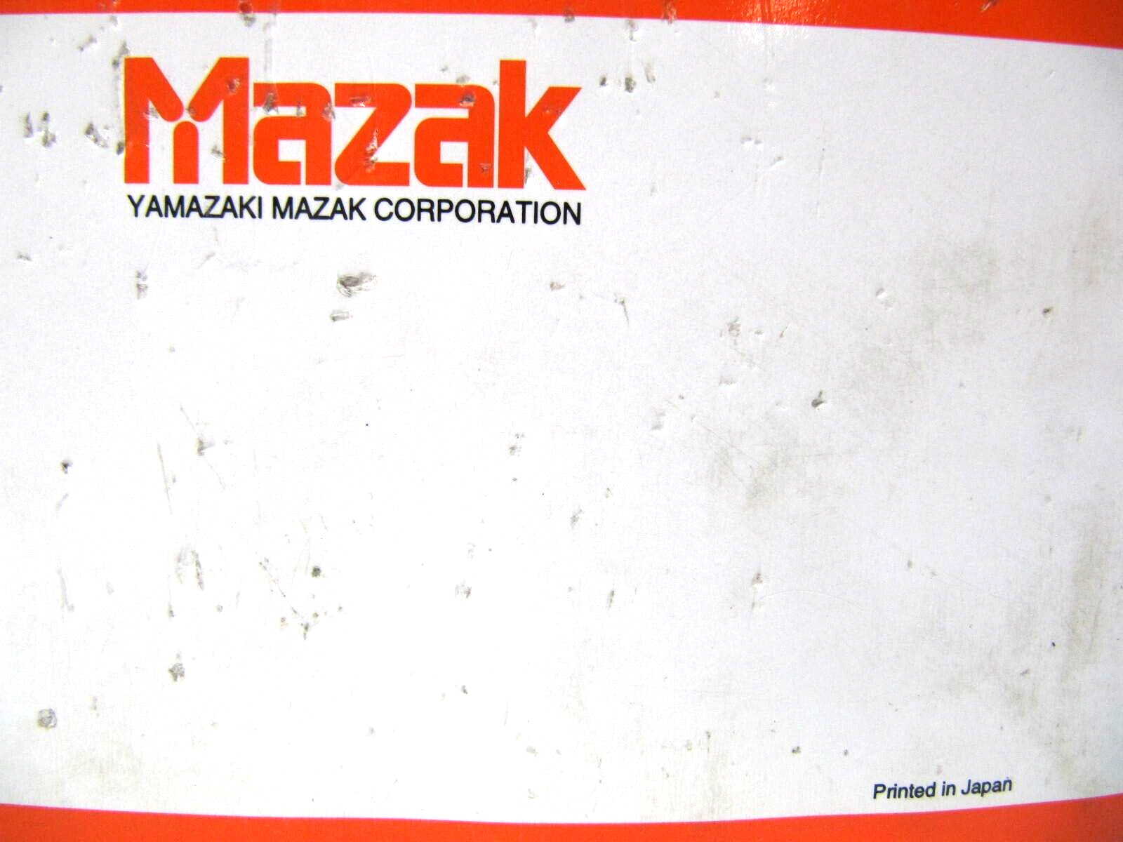 Yamazaki Mazak Corp. Operating Manual SpaceCAM Solid User Manual