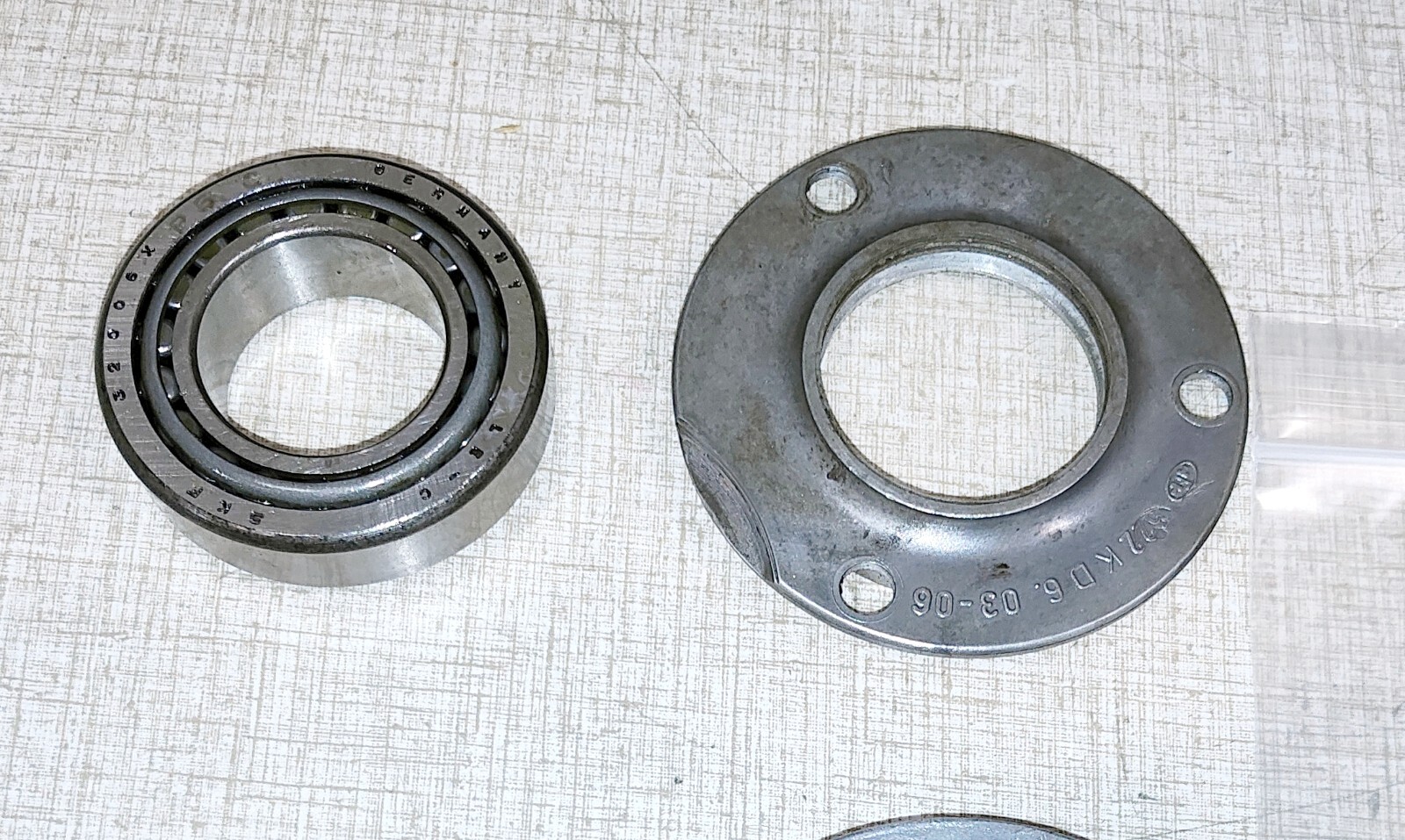 Emco Maximat 7 Lathe Headstock Parts: Bearings & Retainers L08W