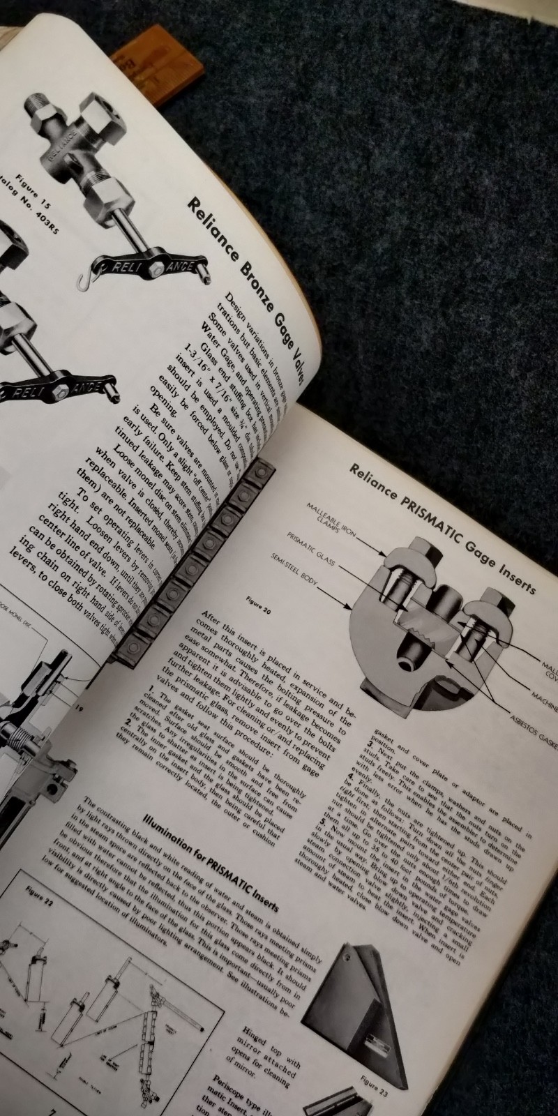 1957 Babcock & Wilcox OPERATING INSTRUCTIONS parts lists PATTON STATE HOSPITAL
