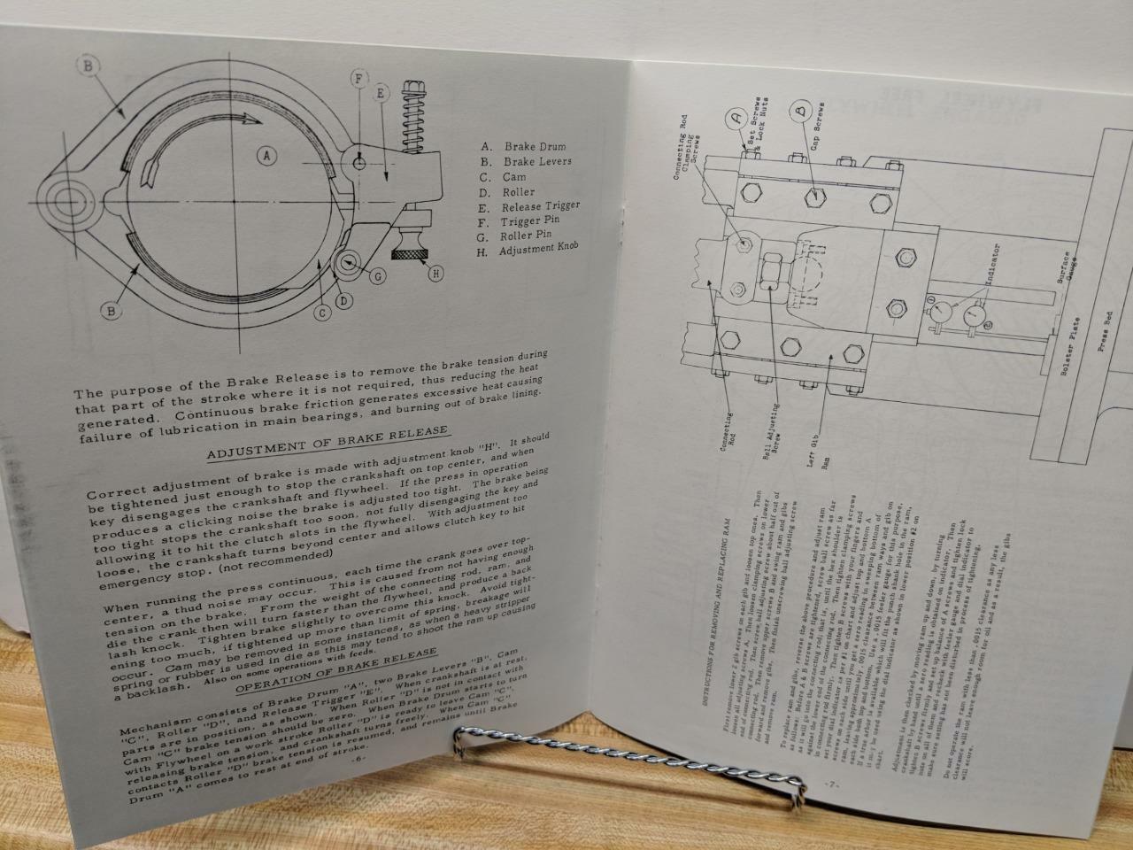 Havir No. 1 – 85 Press-Rite Service Manual & Parts List