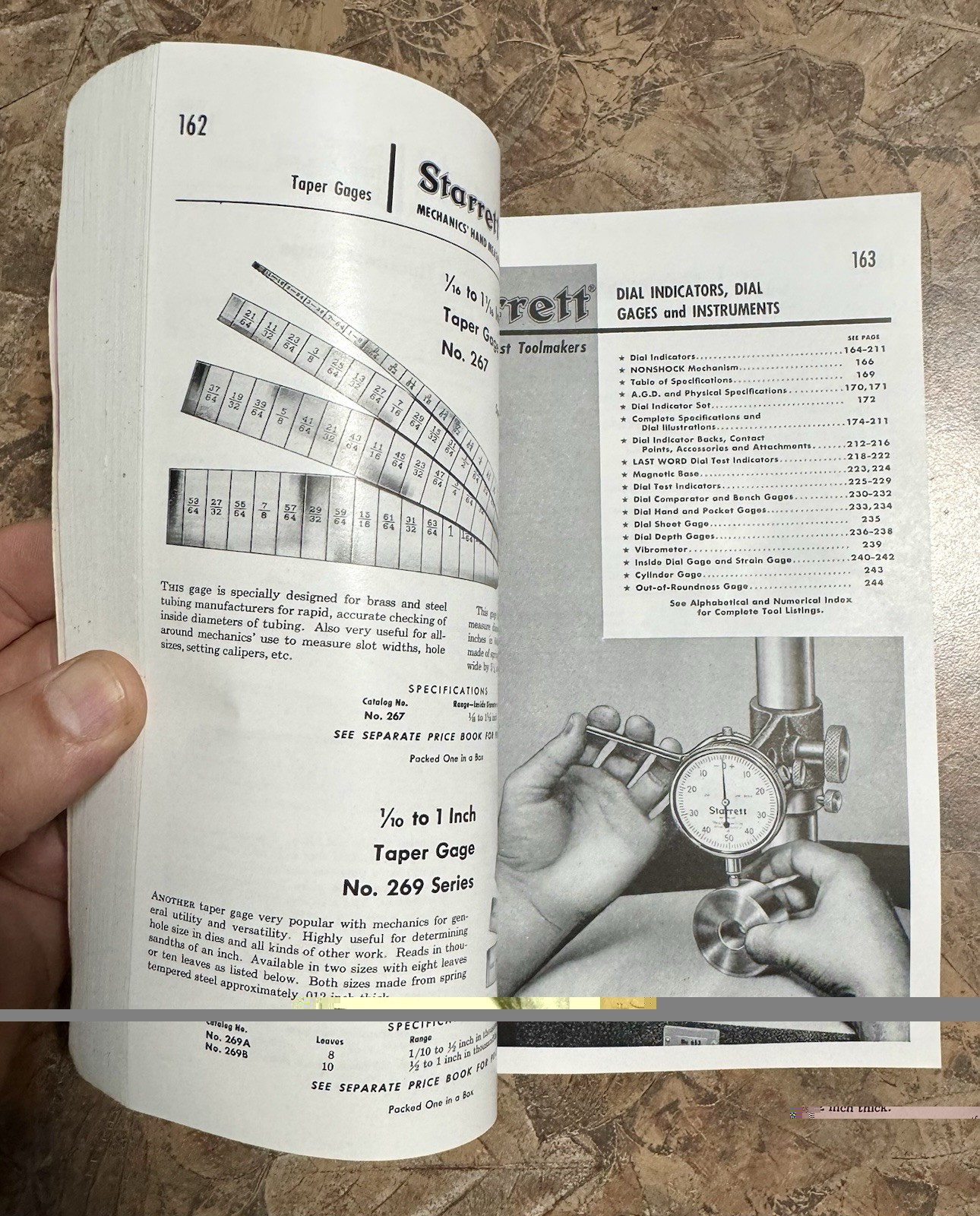 1957 Starrett Tools Catalog No. 27 Second Edition 462 Pages