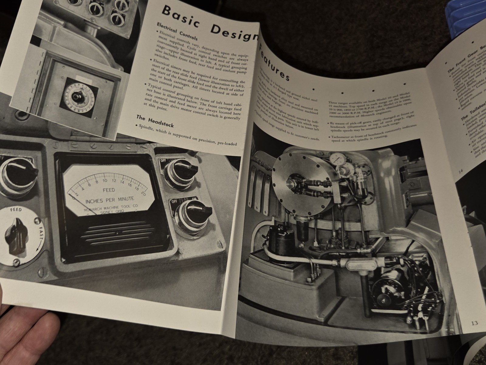 Monarch Machine Tool Co Catalog Mona-Matic Lathes Metal Turning MACHINIST BOOK