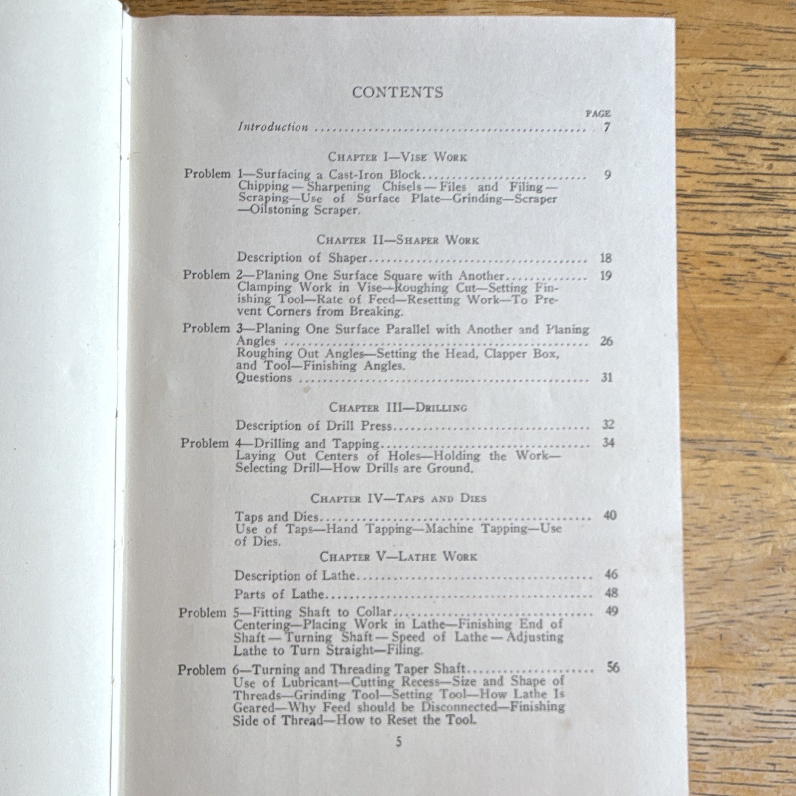 T. J. Palmateer Elementary Machine Shop Practice Book, Copyright 1918-1920