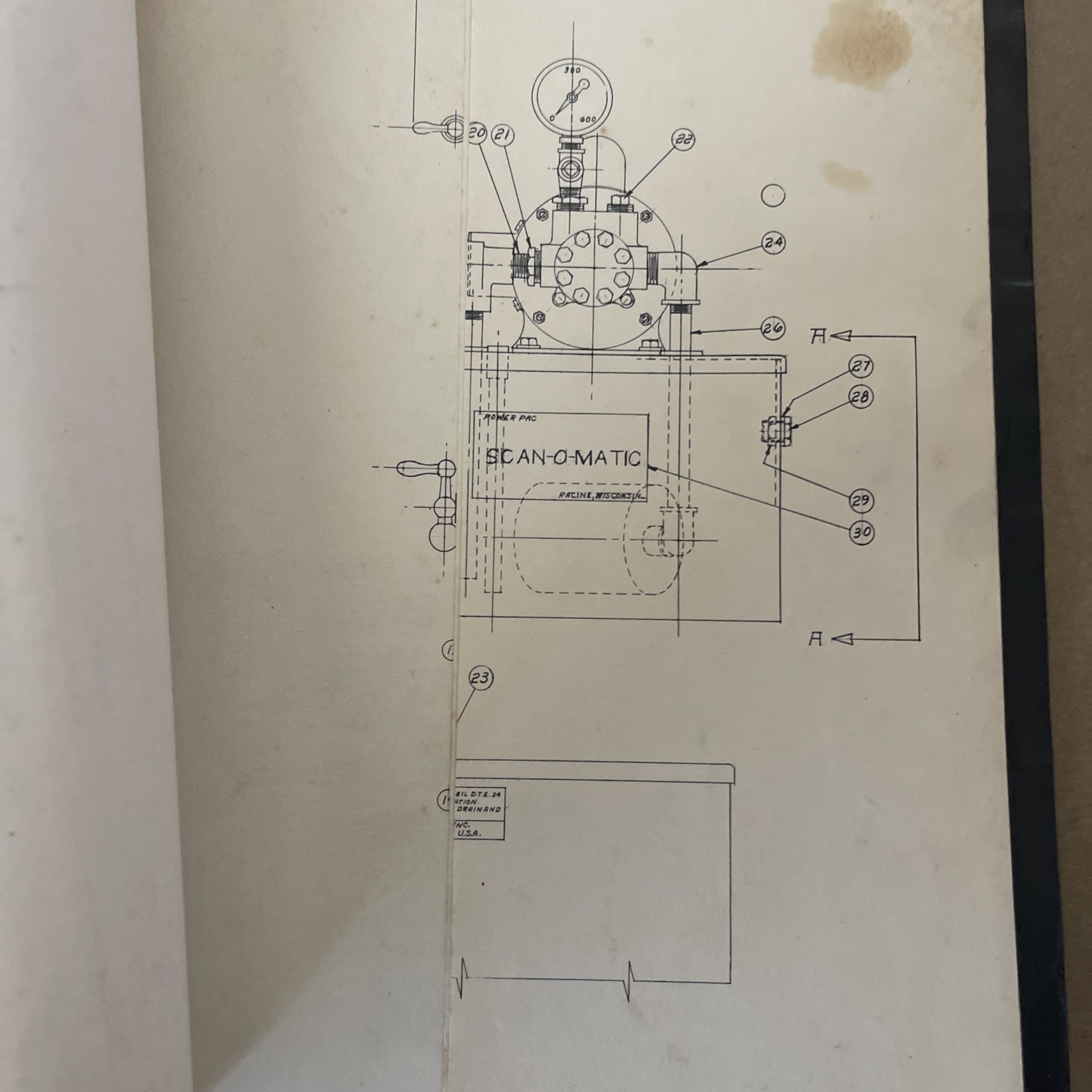 Scan-o-matic Copy-Rite Hydraulic Tracer Unit Installation Operating Instructions