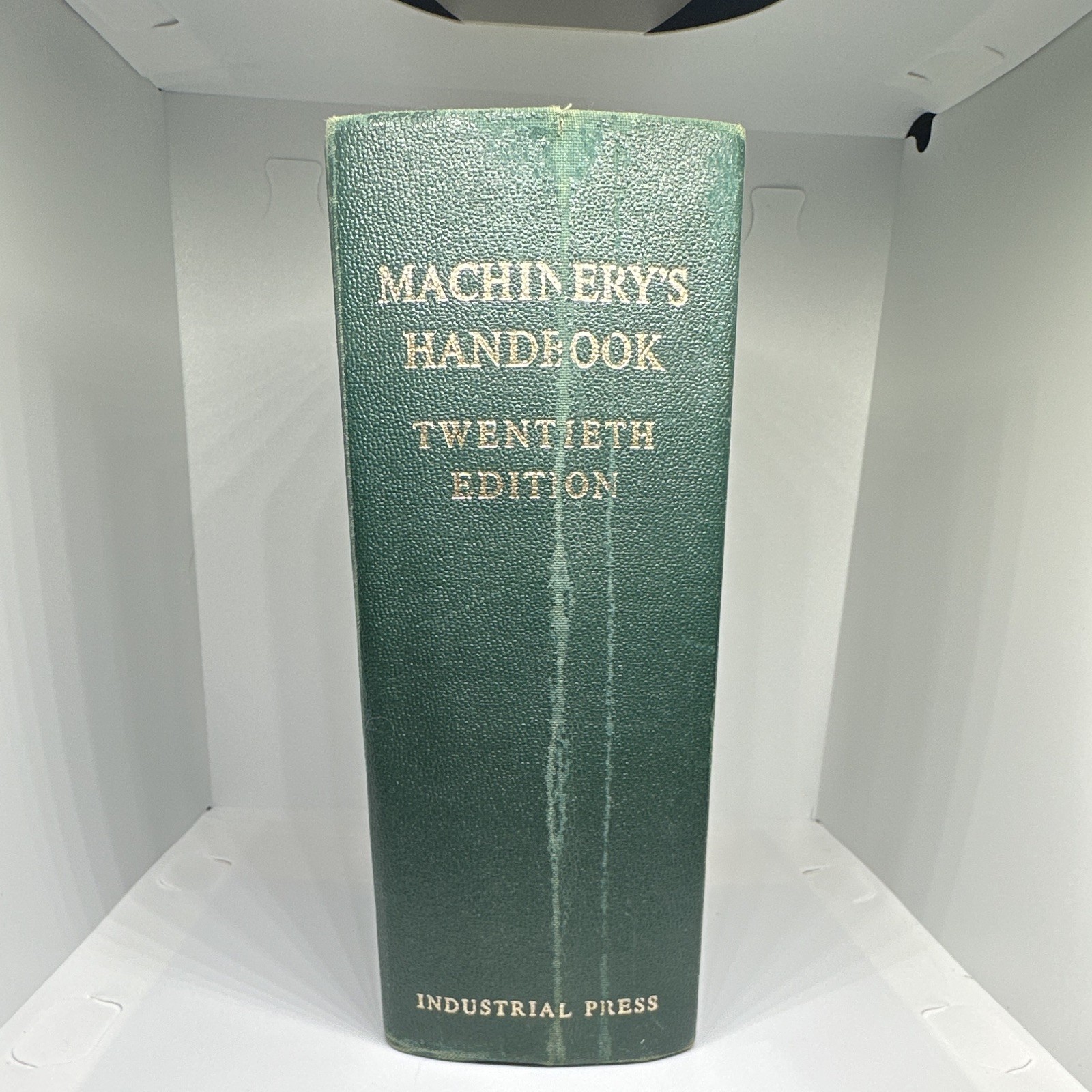 Industrial Press Machinery’s Handbook 20th Edition, Fourth Printing, 1978