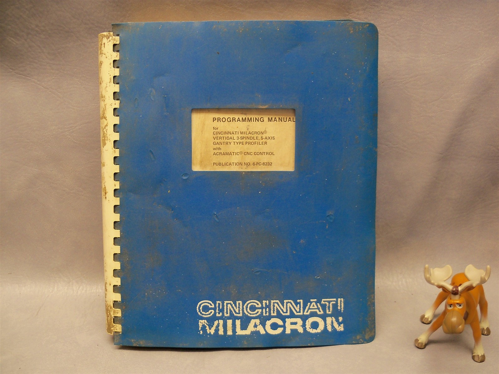 Cincinnati Vertical Gantry Profiler w Acramatic CNC Cntrl. Programming Manual