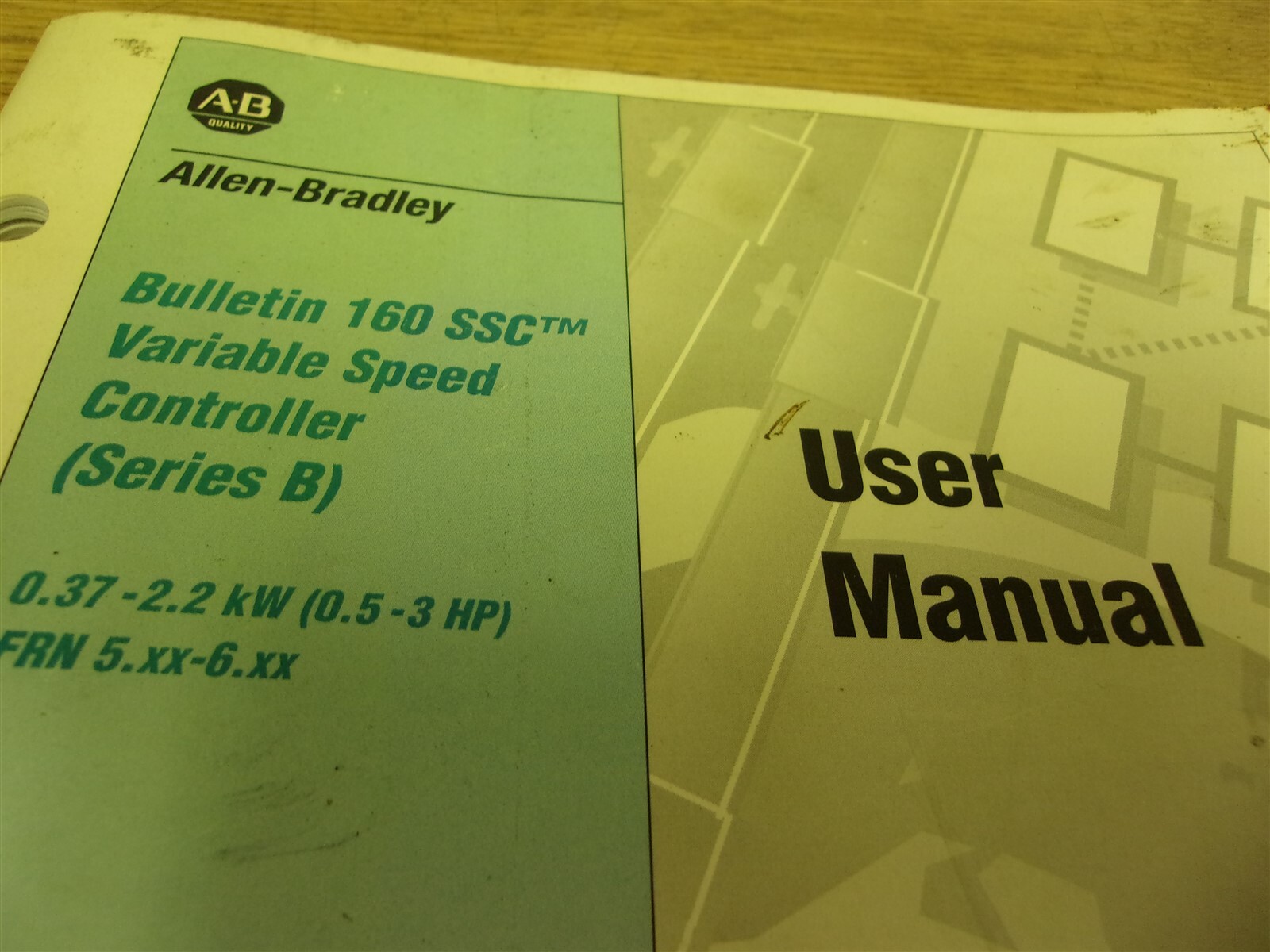 Allen Bradley User Manual Bulletin 160 SSC Variable Speed Controller Ser. B