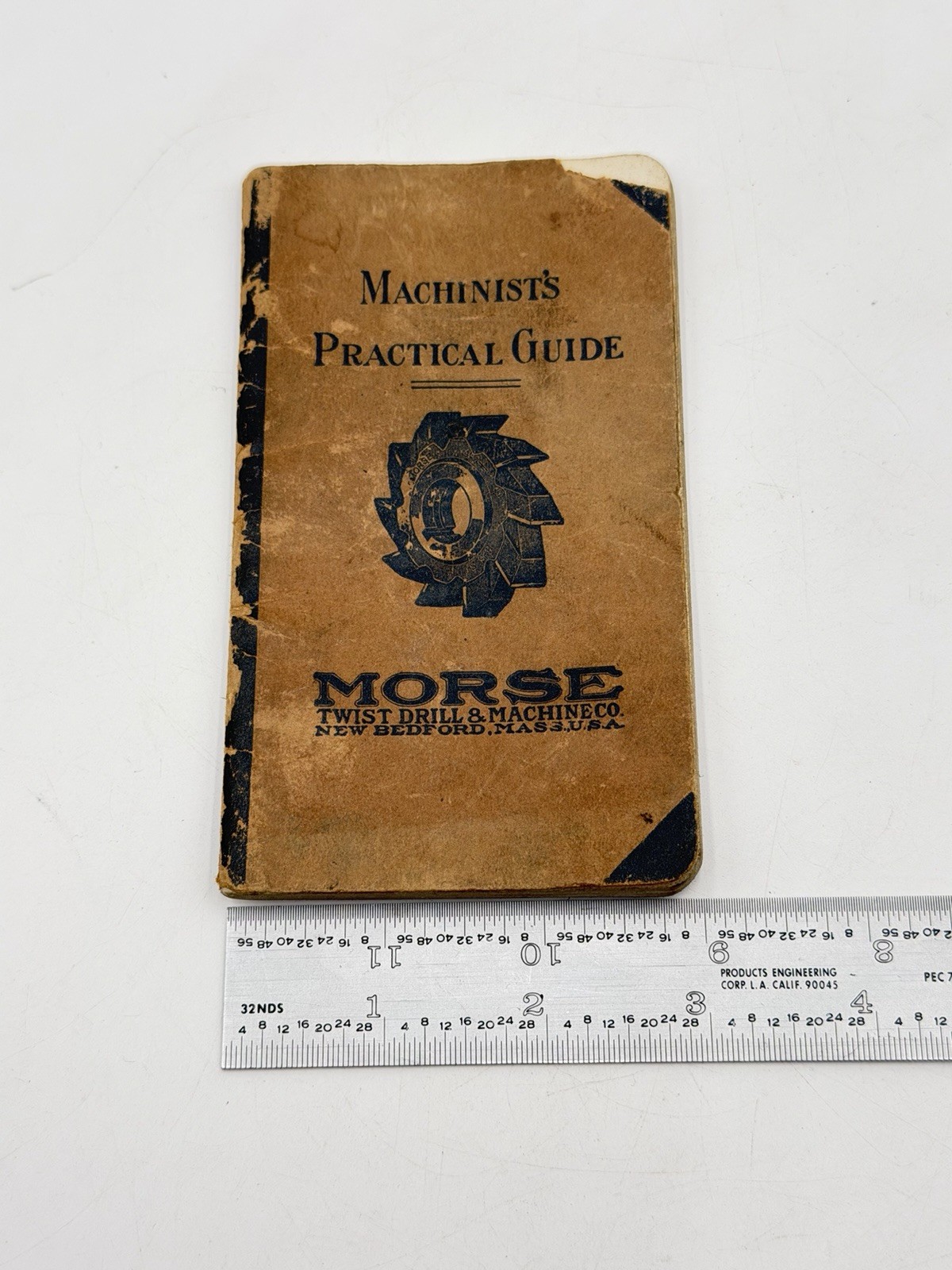 Machinist’s Practical Guide 1930’s Small Pocket Booklet Morse Twist Drill VTG
