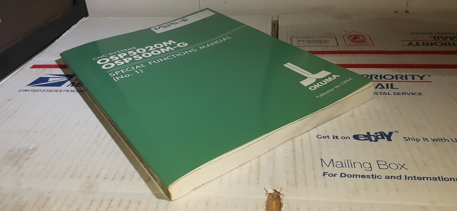 OKUMA OSP5020M OSP500M-G SPECIAL FUNCTIONS MANUAL (No. 1) 3294-E FastShipping