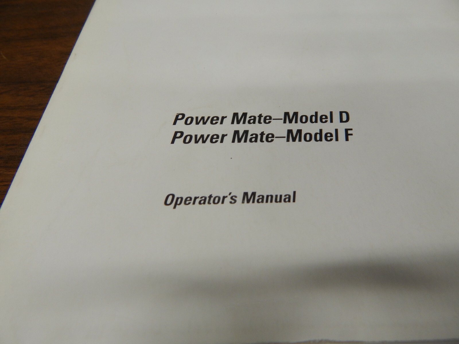GE Fanuc Power Mate D F Operator’s Manual GFZ/62094E/04