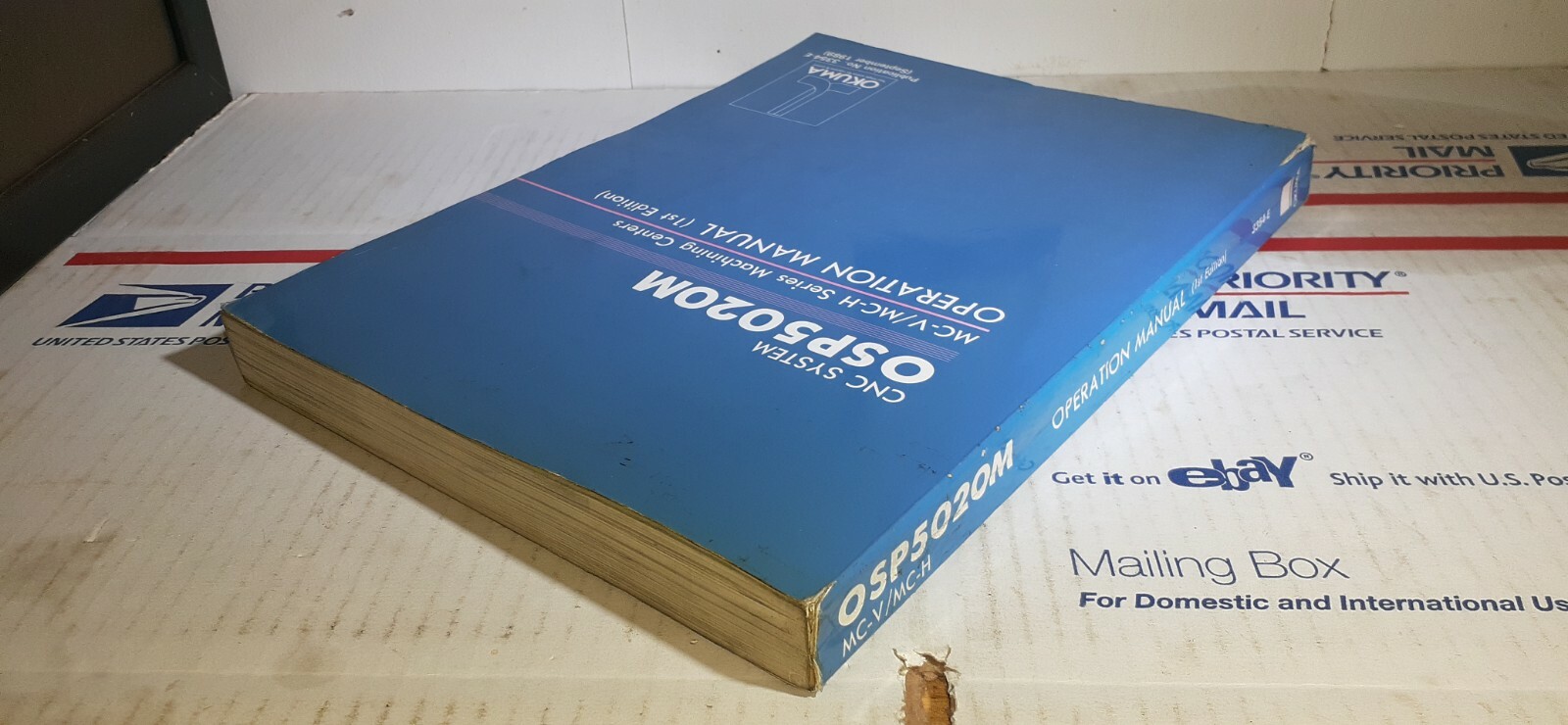 OKUMA OSP5020M MC-V/MC-H OPERATION MANUAL (1st Edition) 3354-E FastShipping