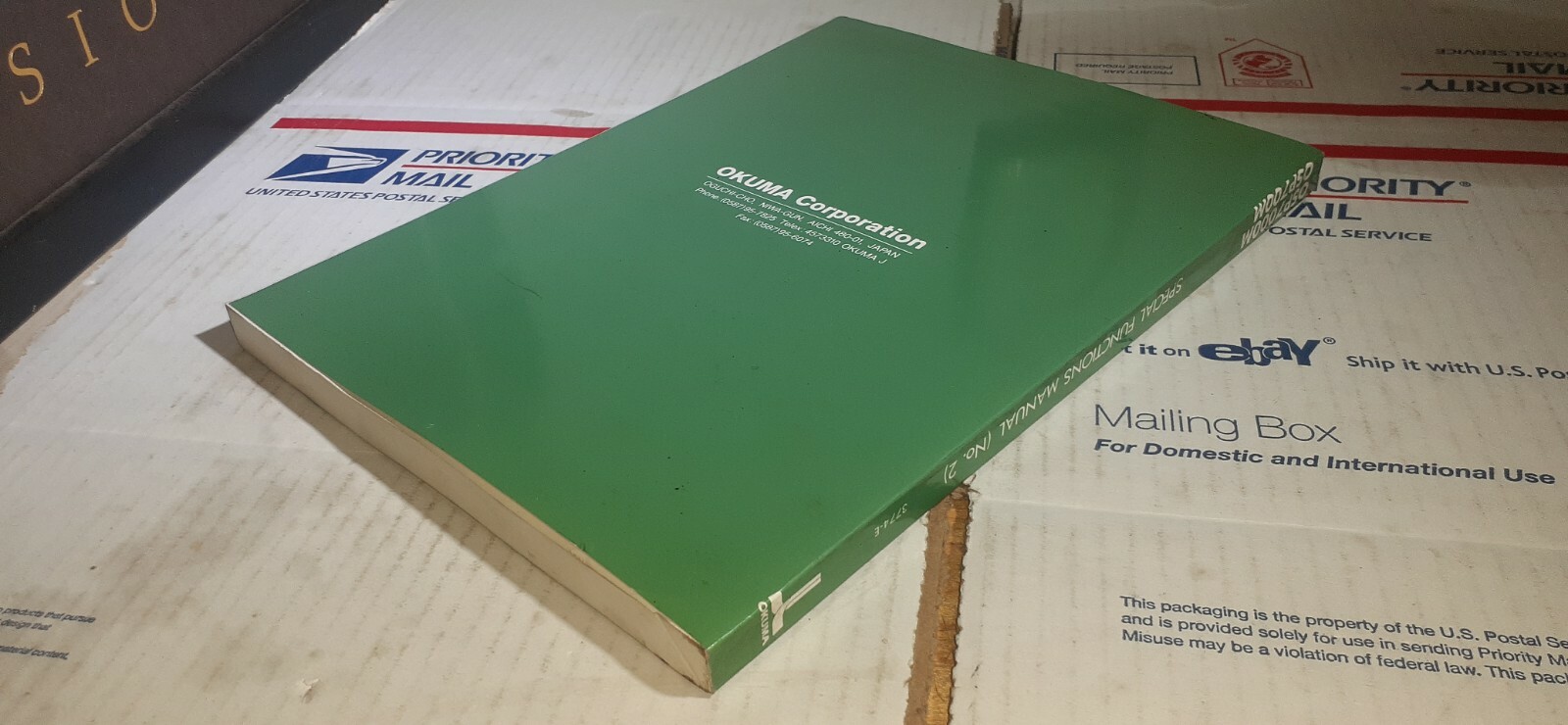 OKUMA OSP7000M OSP700M SPECIAL FUNCTIONS MANUAL (No. 2) 3774-E FastShipping