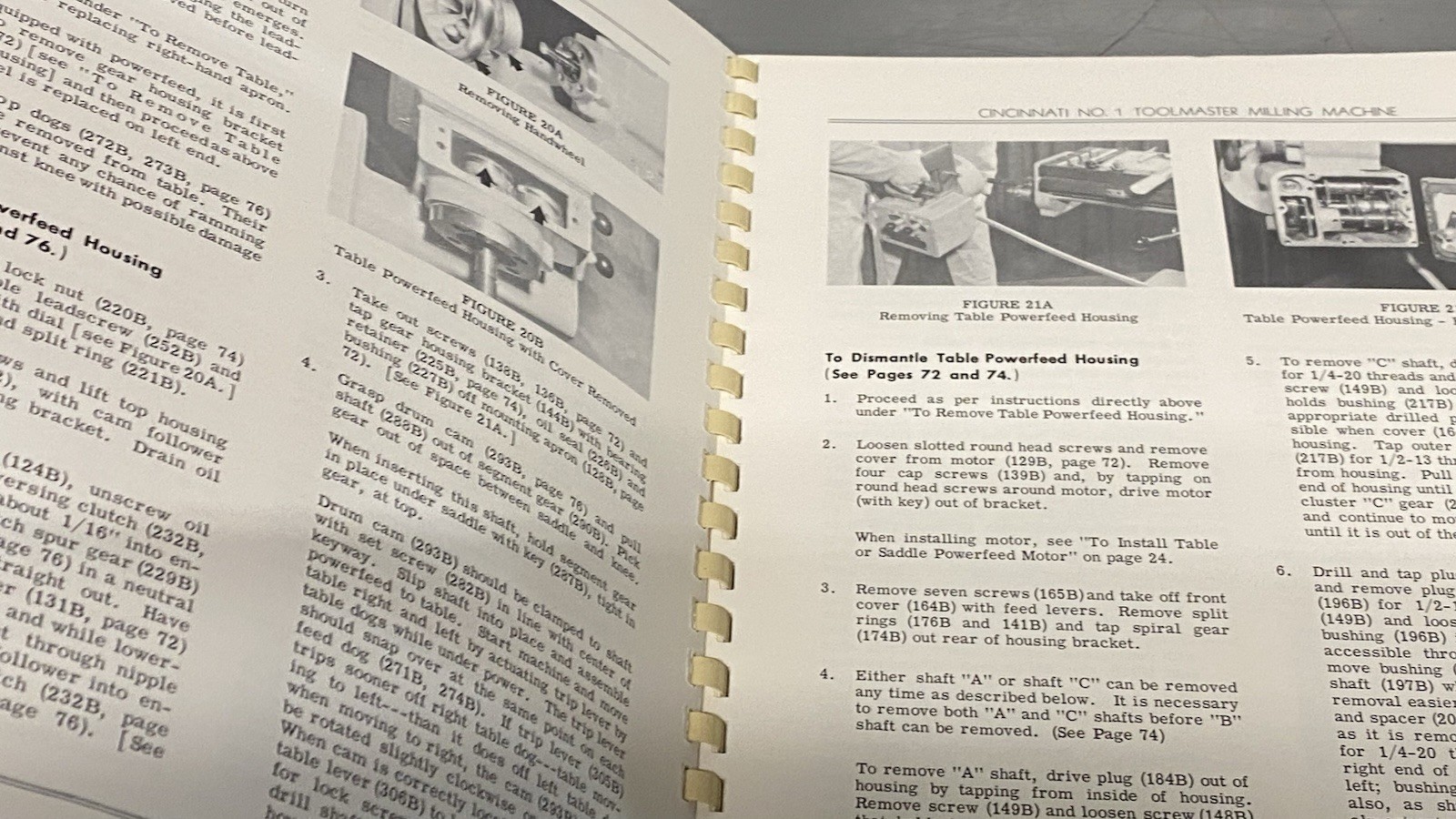 Cincinnati Milling Machine Co. No.. 1 Tool-master Milling Machine Manual