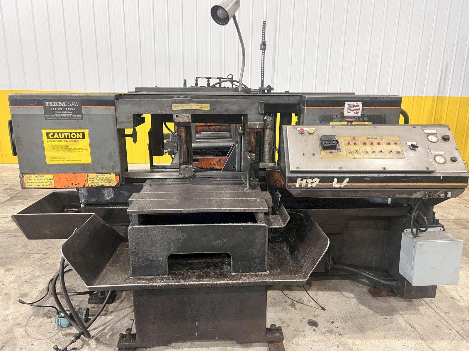 16″ X 20″ HEM MODEL #H120LA FULLY AUTOMATIC HORIZONTAL BANDSAW, WITH NESTING: ST