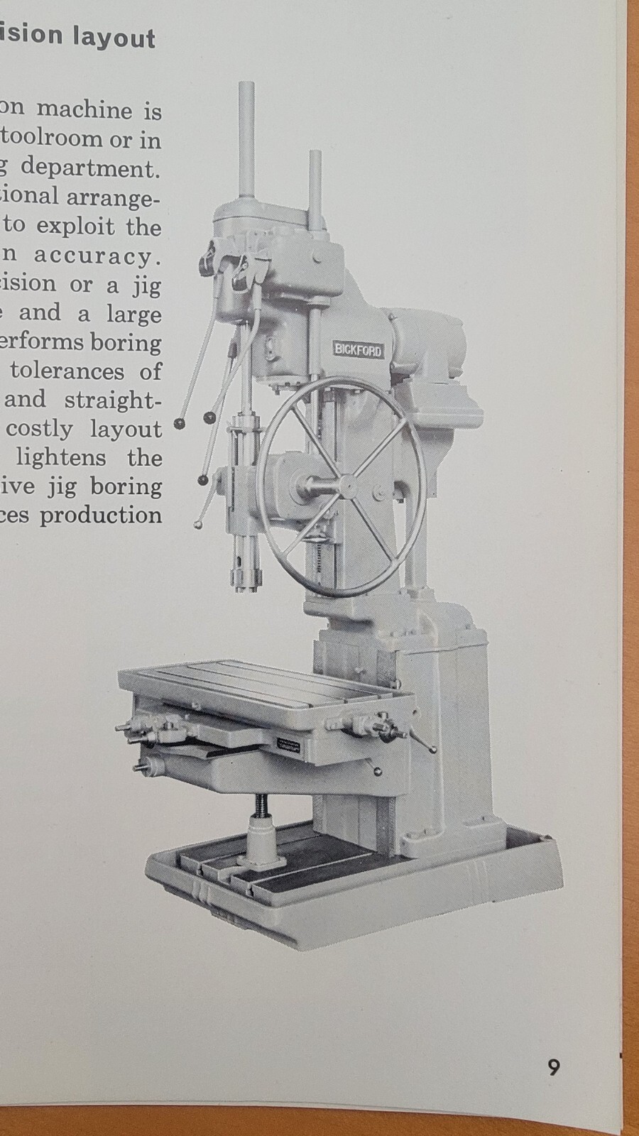 Vintage Cincinnati Bickford G&L Catalog General Purpose Drilling Machines