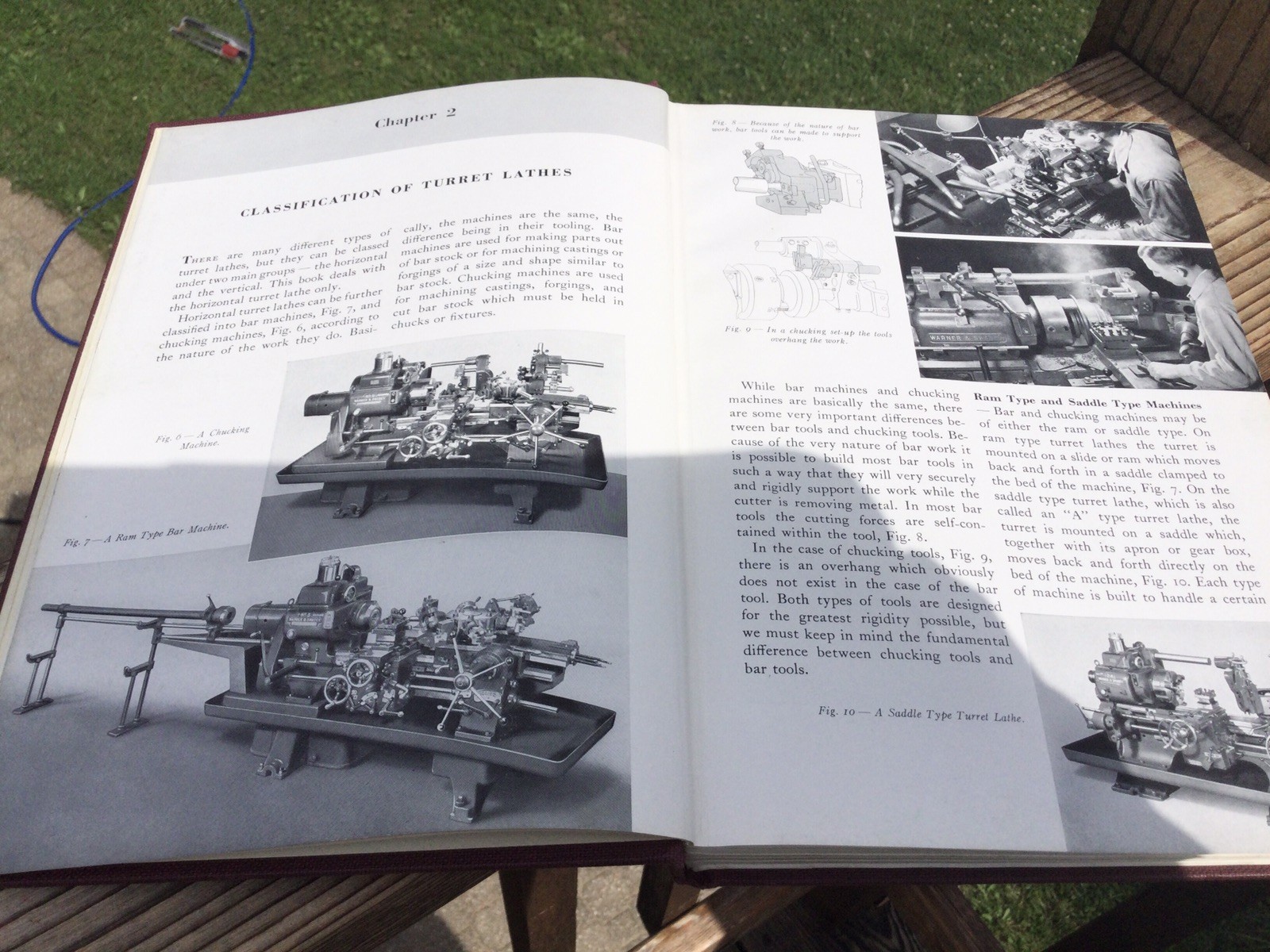 TURRET LATHE OPERATOR’S MANUAL – HARDCOVER BOOK – 1940 Fourth Printing