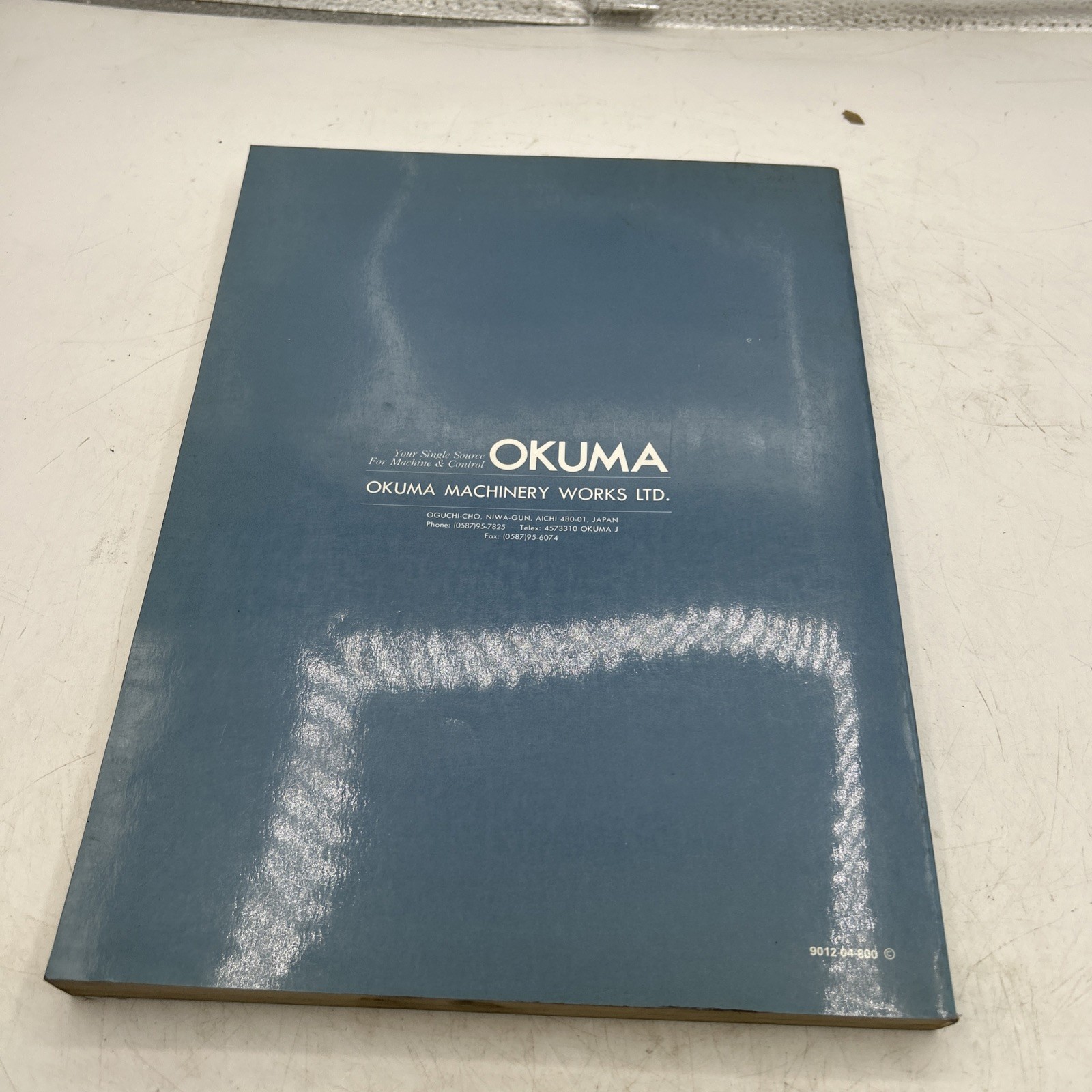 Okuma OSP5020L OSP500L-G Operation Manual 7th Edition 3272-E-R1