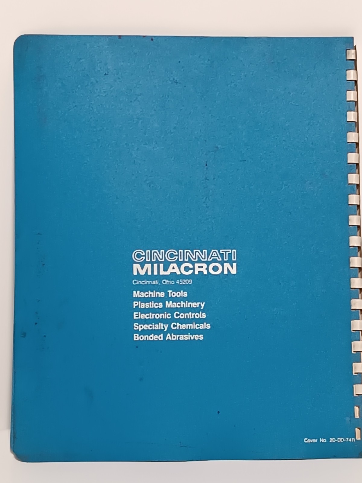 Cincinnati Milacron DC Spindle Drive Supplemental Service Manual 3-TC-7677-4