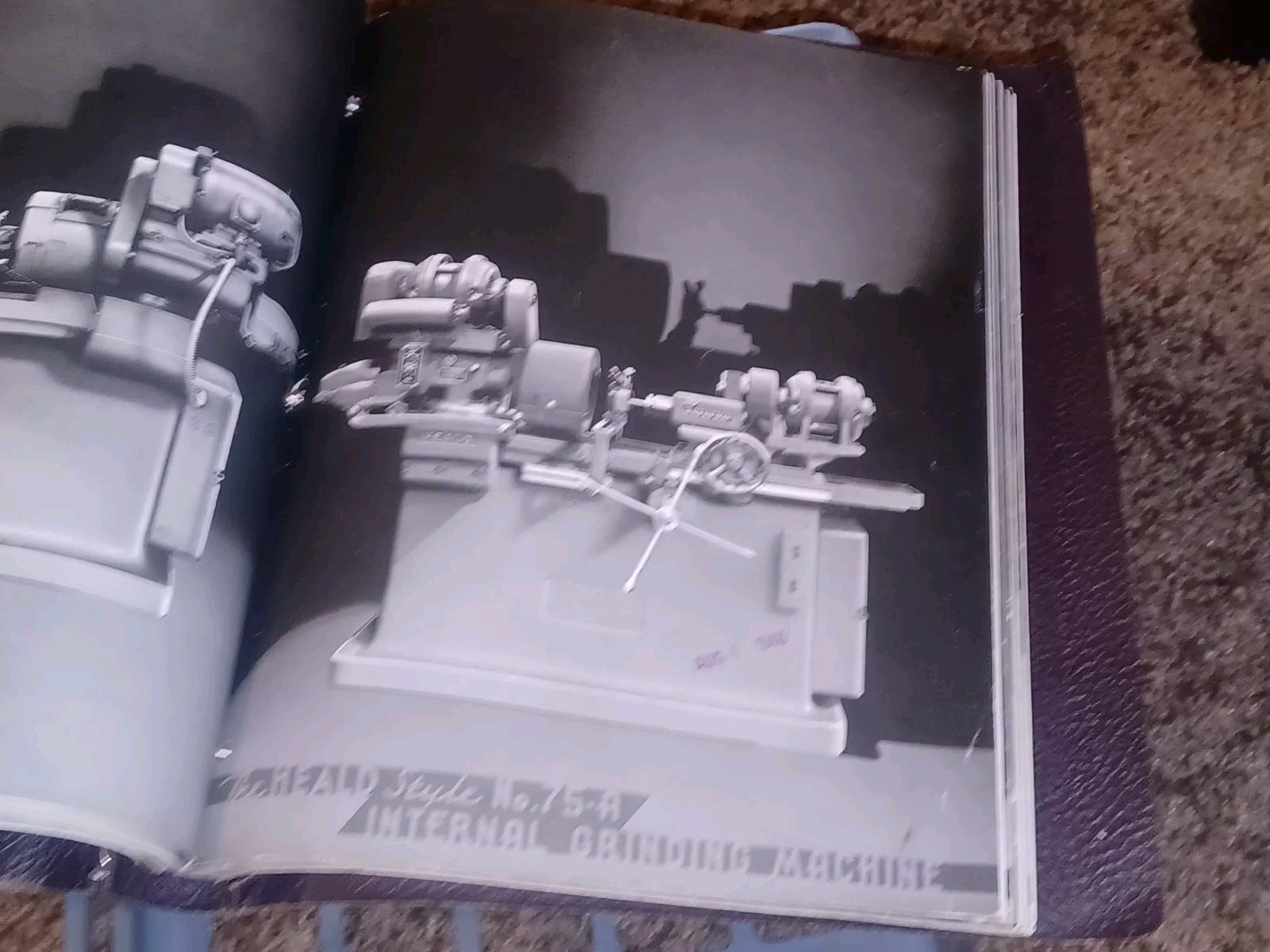 1946 HEALD COMPANY Precision GRINDING MACHINES Sales CATALOG LOT BINDER BOOK