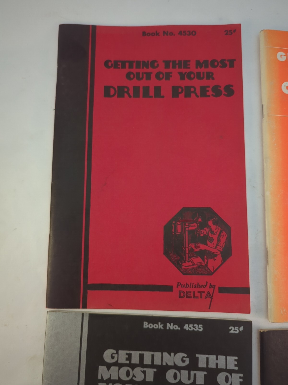 1935 – 1949 Lot of 4 Vintage Delta “Getting The Most Out Of Your” handbooks