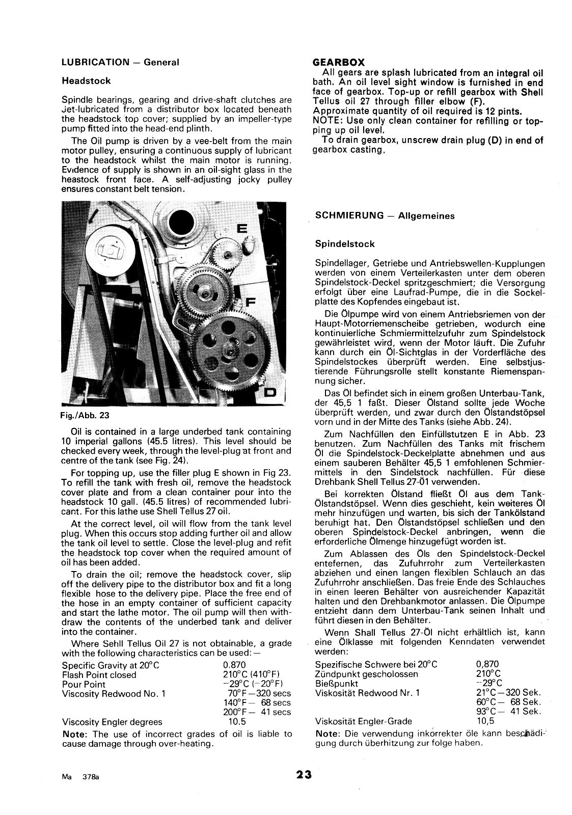 Colchester Mascot 1600 Lathe 17″ Op, Service, & Parts Manual #482