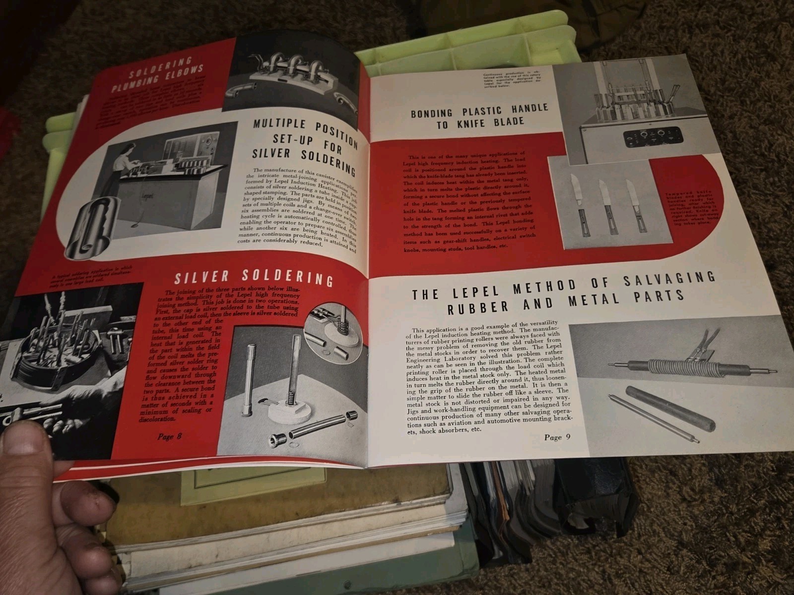 LEPEL Induction Heating Equipment Sales Promo Catalog Book METAL MACHINIST TOOLS