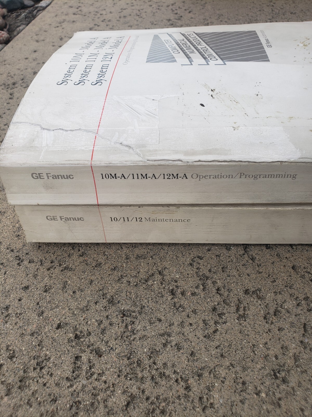 GE Fanuc CNC System 10/11/12 Manuals, Operation, Maintenance