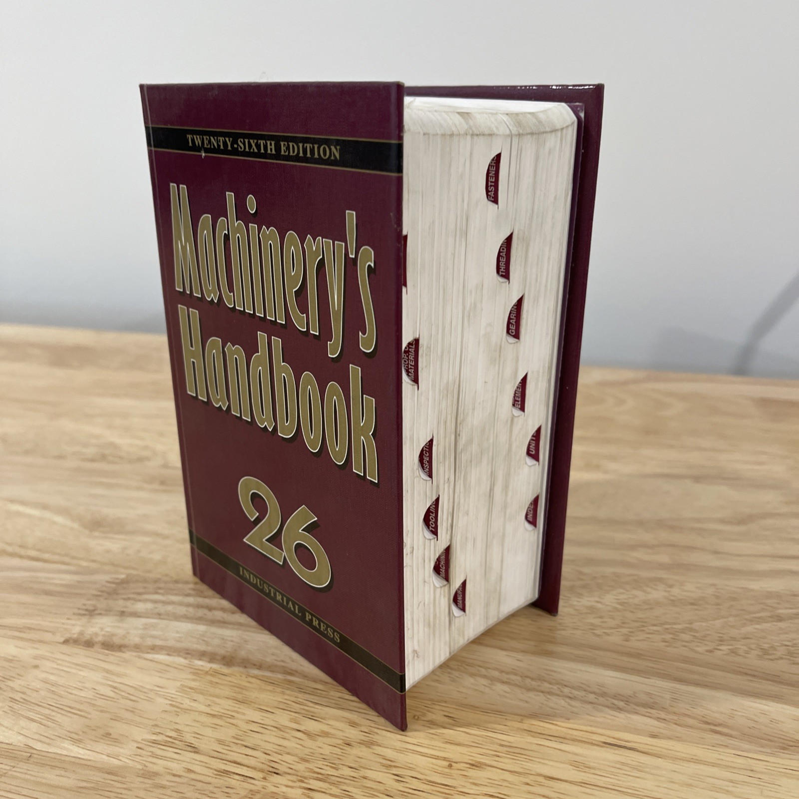 Machinery’s Handbook 26th Edition Hardcover