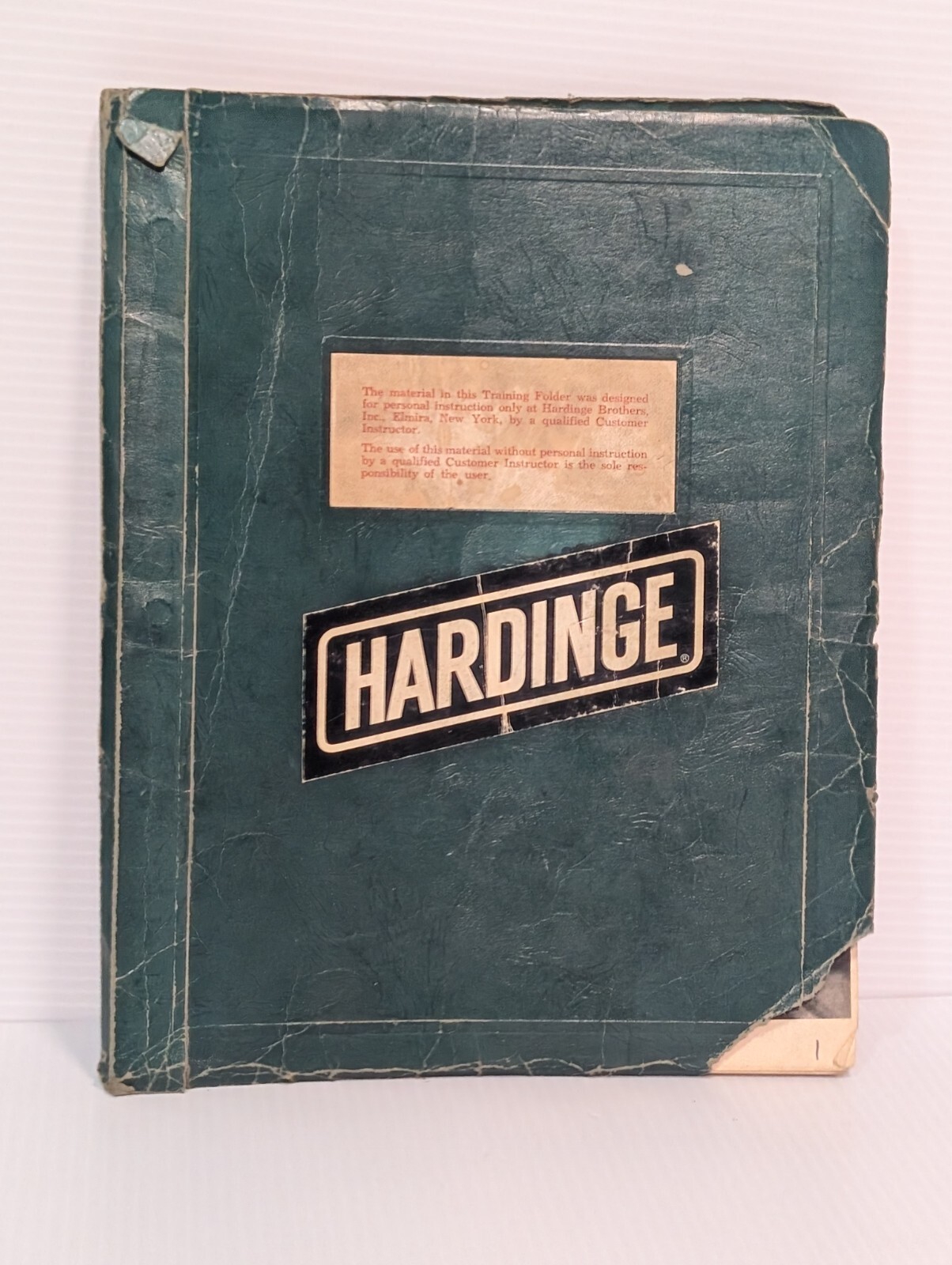 Hardinge DSM-A Lathe Special Manual, Training on the Action Machines