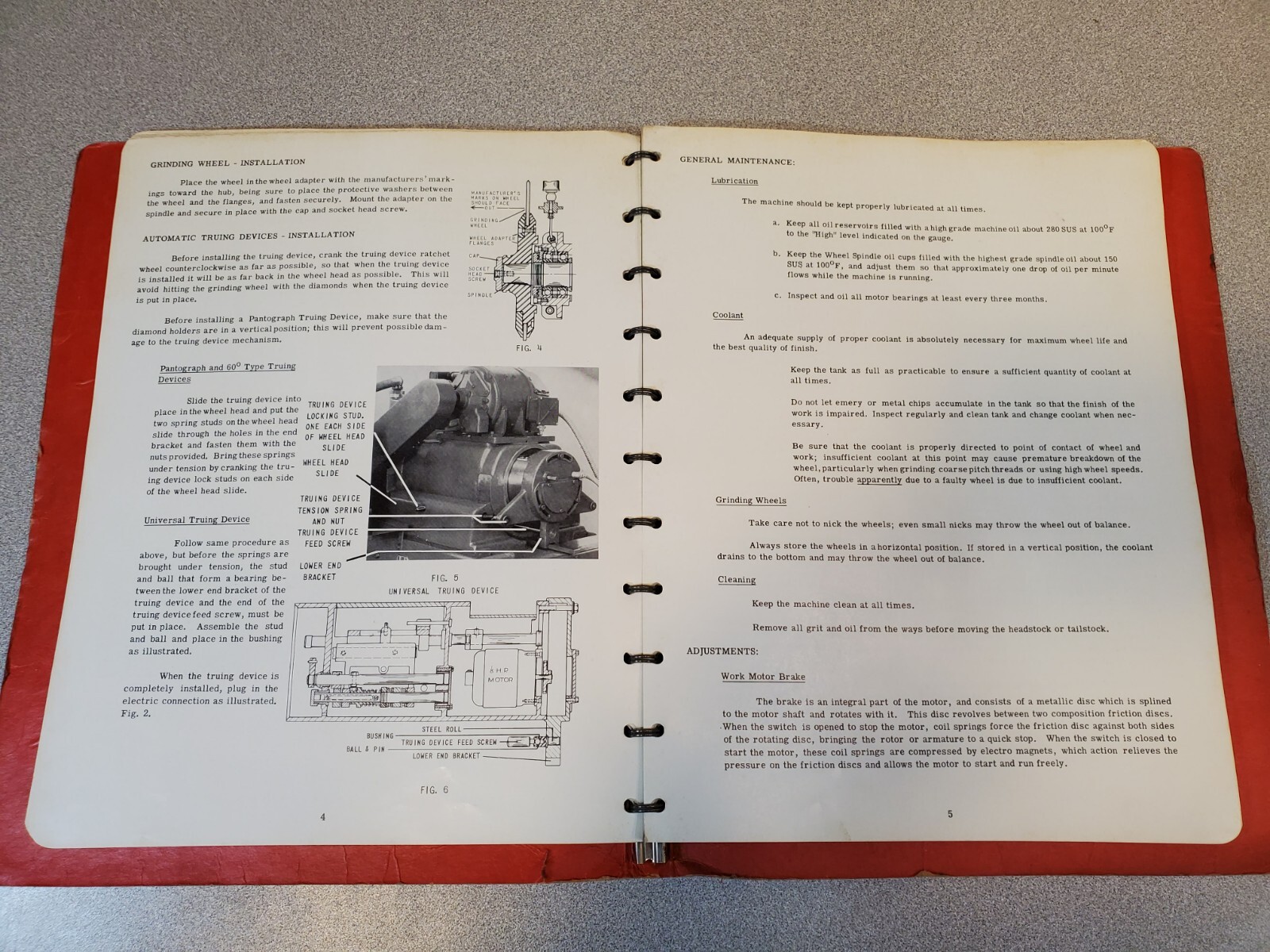 1941 Jones & Lamson J&L 6×15 in Automatic Thread Grinding Machine TG-615 Manual