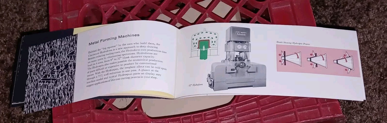 1955 Cincinnati Milling Machine Company Tool Show Exposition Sales Booth BOOK !
