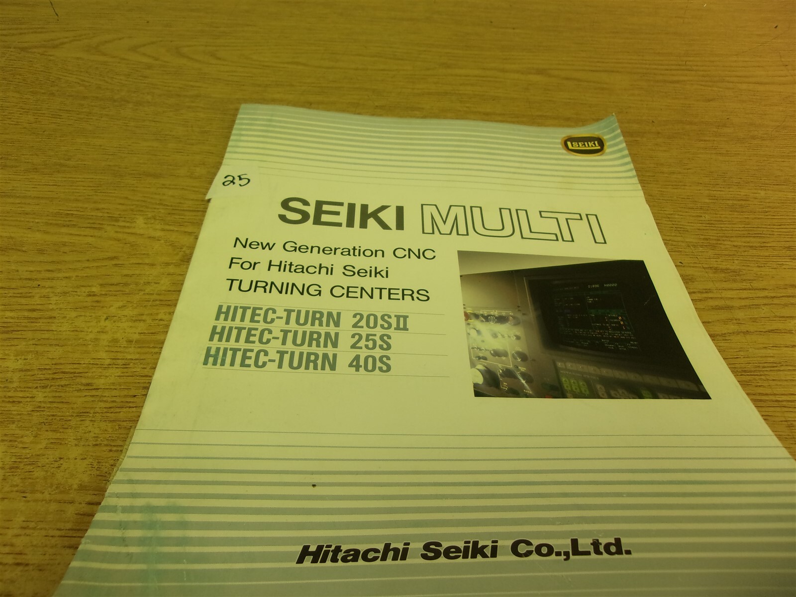 Hitachi Seiki Multi CNC Turning Center Manual “25” *FREE SHIPPING*