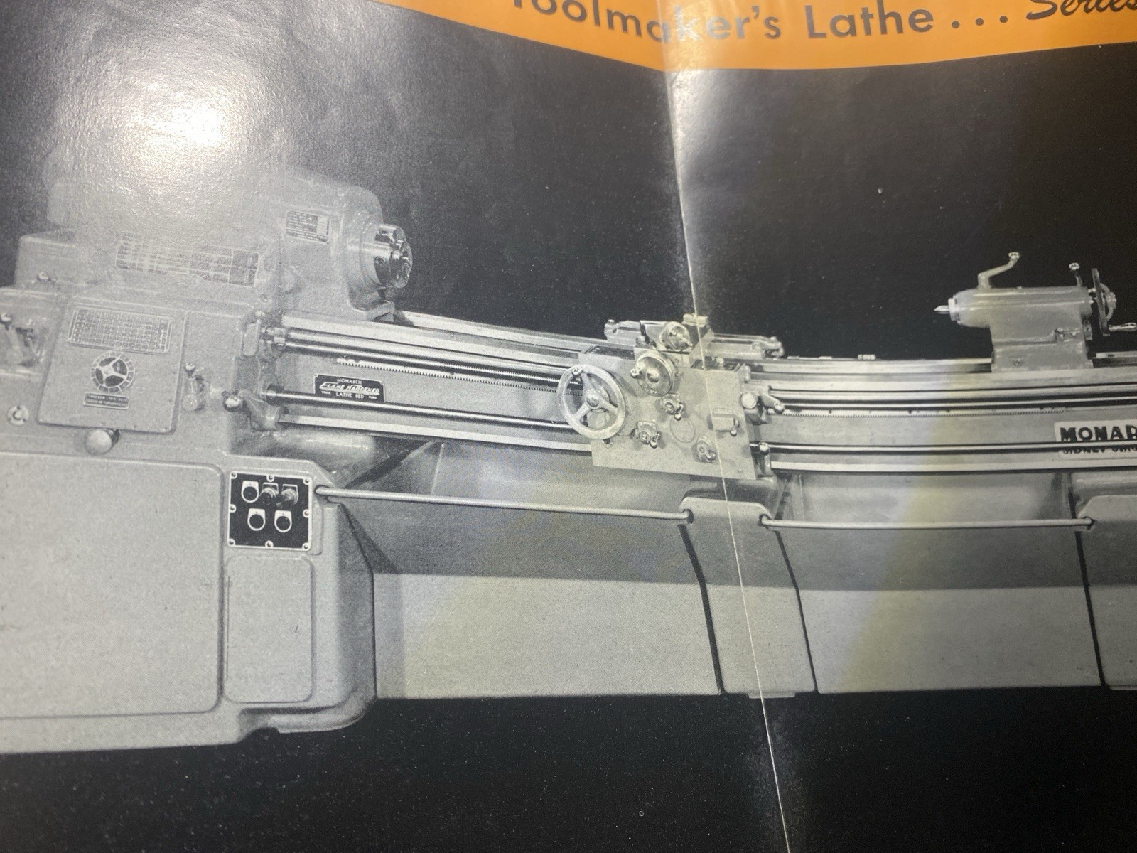 Monarch 13” Toolmakers Engine Lathe Manual