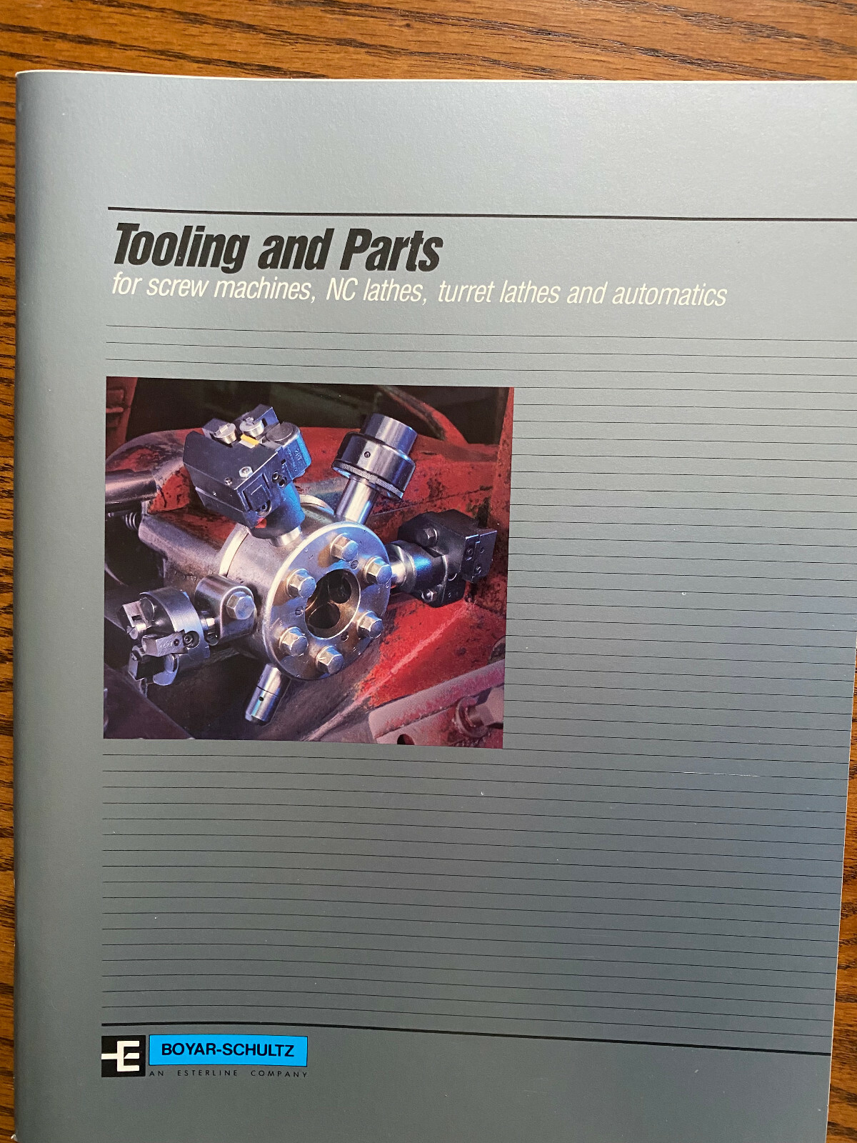BOYAR SCHULTZ Vintage 1980’s Tooling and Parts Catalog