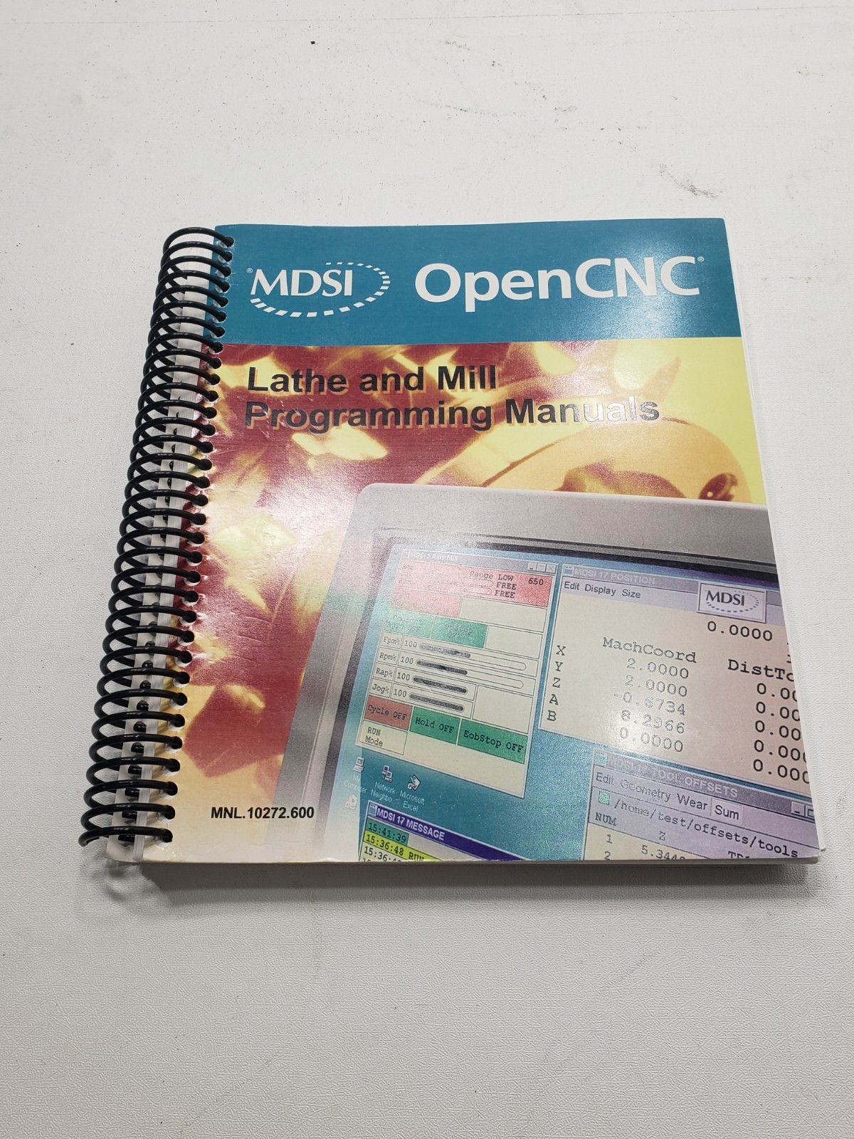 MDSI OpenCNC Lathe & Mill Programming Manuals MNL.102.600 CNC Guide