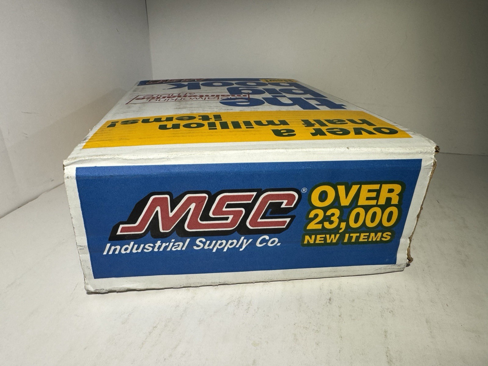 The Big Book MSC Industrial Supply Company 2006/2007 Factory Sealed Shipping Box