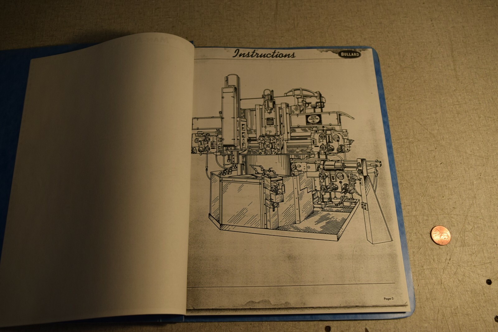 Bullard MAN-AU-TROL VTL Vertical Turret Lathe Operators Manual