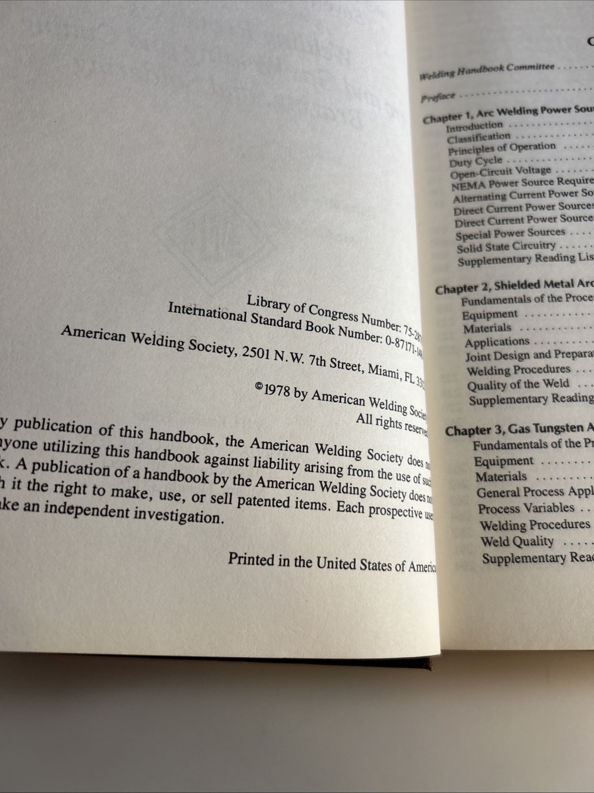 Welding Handbook. Volume 2 Seventh Edition 2922