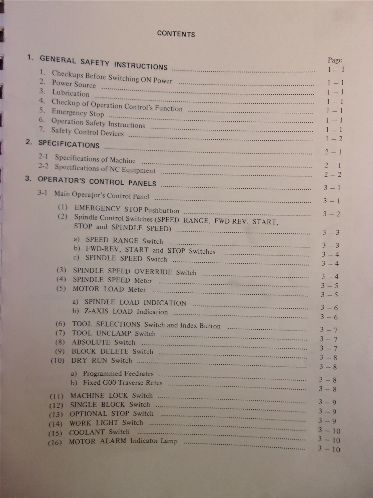 Yamazaki Mazak Micro Tern Operating & Tooling Manual 12884 1979 *FREE SHIPPING*