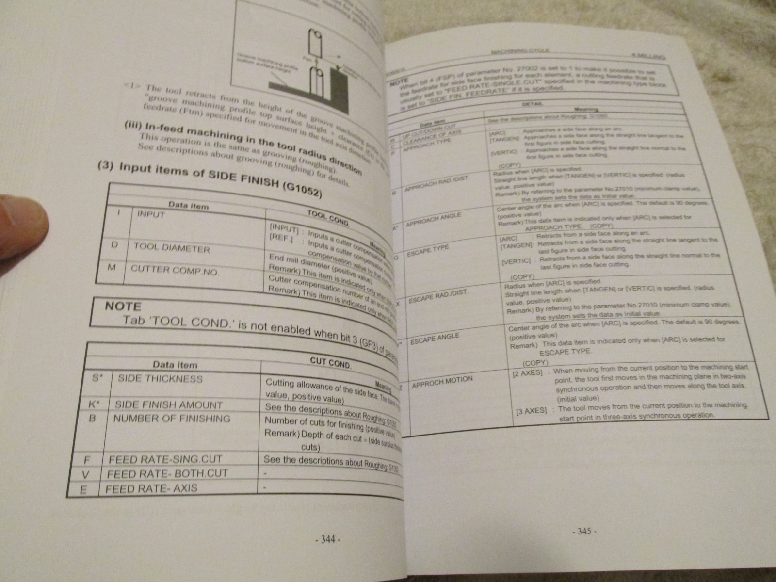 Fanuc Series i Lathe Machining CNC system Factory Operator’s Manual Shop BOOK