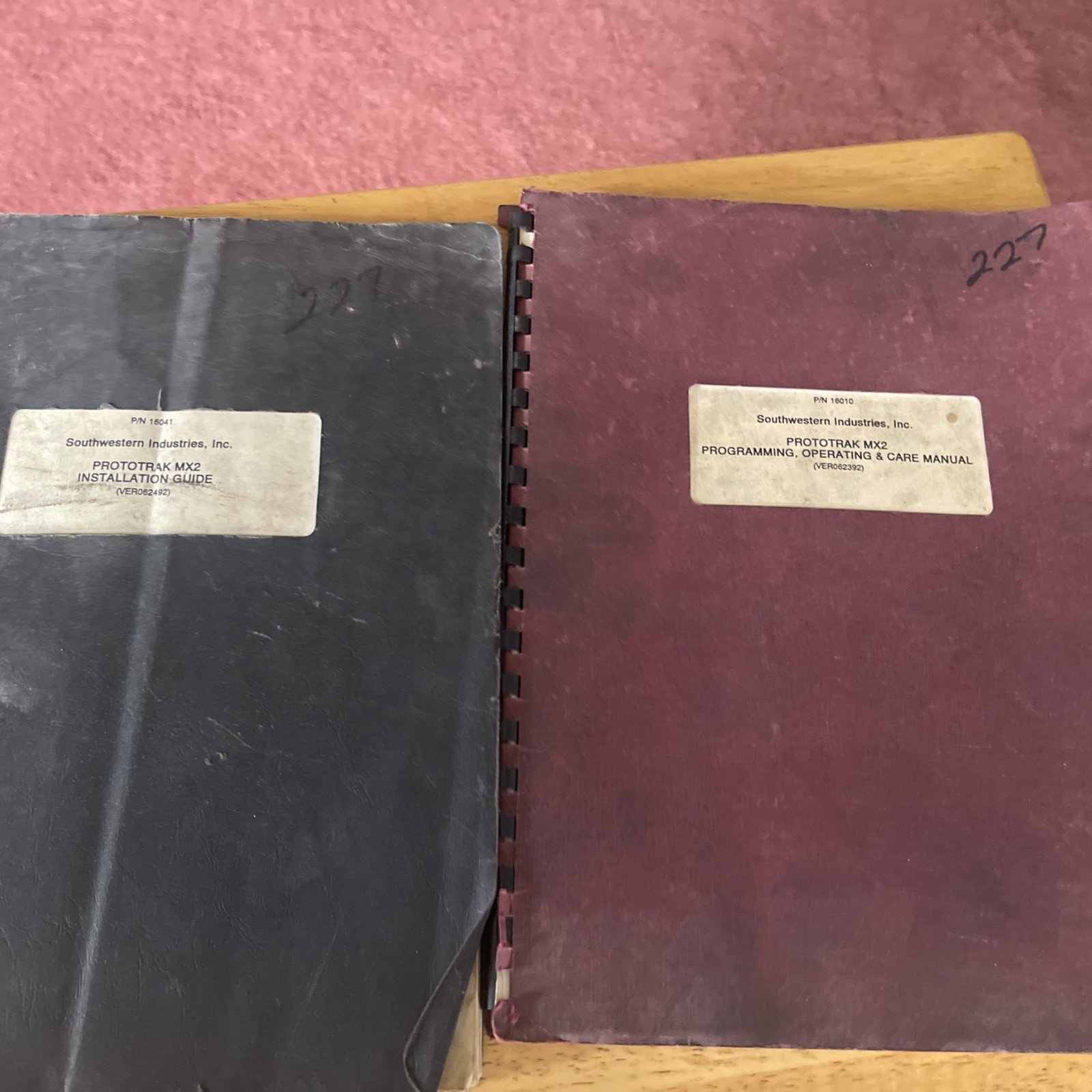 Southwestern Industries,Inc. Prototrak MX2 InstallationGuide&OperatingManual-2pc