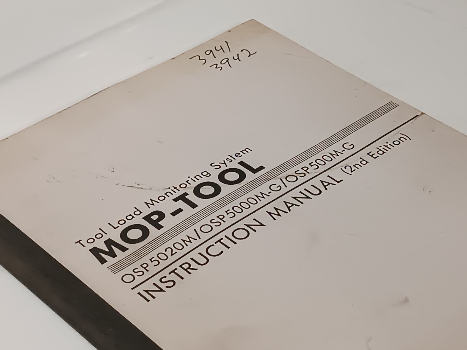 Okuma OSP5020M OSP5000M-G OSP500M-G MOP-Tool Instruction Manual 2nd Edition